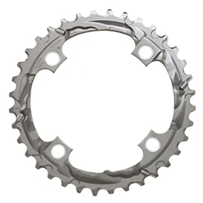 Image of SHIMANO Unisex Adults Deore Fc m617 Chain ring, Black, 22 Z hne UK