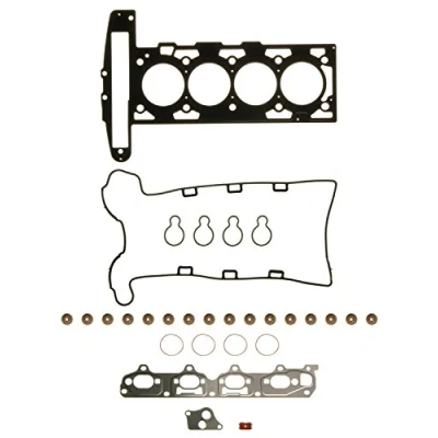 Image of 1606078, 9194778 Gasket Set, cylinder head AJUSA 52204200 with gasket, valve stem seals MULTILAYER STEEL VAUXHALL: Astra Mk4 CC