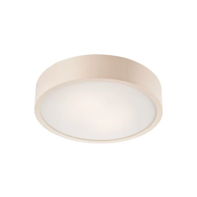 Image of Round Cylindrical Ceiling Light White, 2x E27