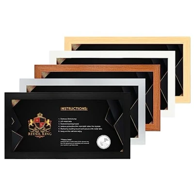 Image of Black Poster Frames Photo Picture ( Various size available ) (36 x 8 in)