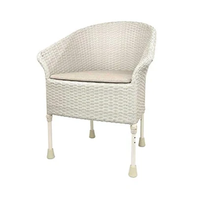 Image of NRS Healthcare Walton Height Adjustable Commode Chair, Grey