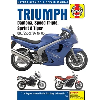 Image of Triumph Fuel Injected Triples (97 05) Haynes Repair Manual (Paperback)