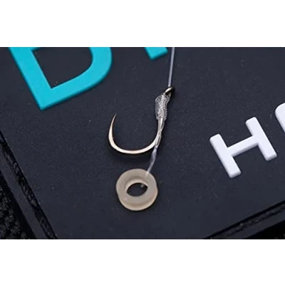 Image of Drennan Hooks to Nylon Plate Length 6 inch Power Bandit Size 12