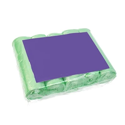 Image of Bin Bags,Pedal Liners,Bin Bags Small Plastic Liners Clear Garbage Wastebasket Toilet Pedal For Office Kitchen Bedroom Waste (01 Green)