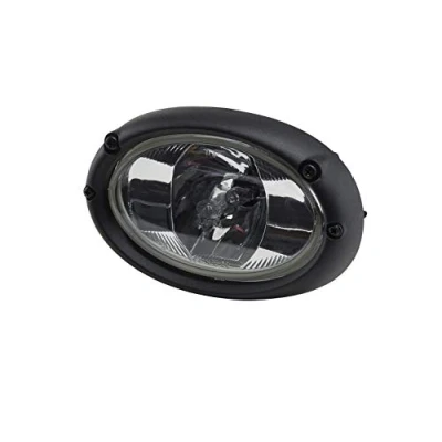 Image of HELLA 1GA 996 161 101 Halogen Worklight Oval 100 12V Fitting/Screw Connection 2 point fastening Long range illumination Plug: AMP