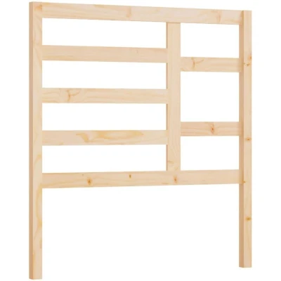 Image of vidaXL Bed Headboard 96x4x104 cm Solid Wood Pine