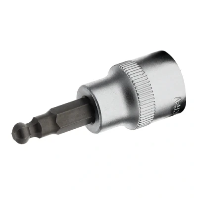 Image of King Dick Socket SD 3/8&quot; Insert Hex Bit Ball Point Metric 10mm