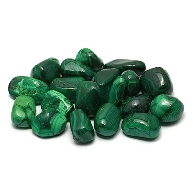 Image of CrystalAge Malachite Tumble Stone (15 20mm) Pack of 5