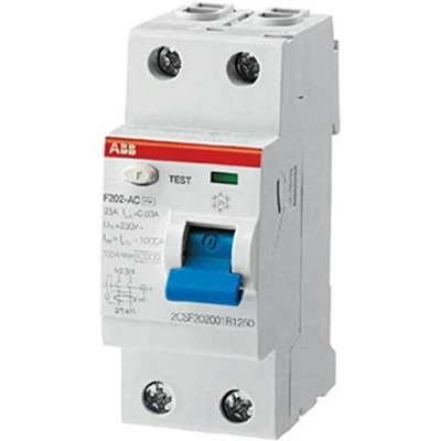 Image of Abb entrelec f200a Differential f202a 63a 30ma