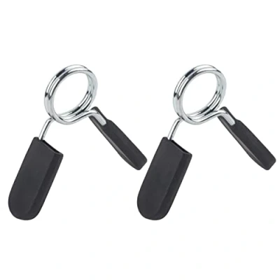 Image of VGEBY Clip for Dumbell, 2Pcs Spring Collars Standard 1&quot; Lock Clamp Gym Weight Lifting Training（not suitable threaded rods but only polished rods）