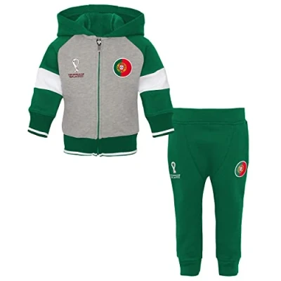 Image of Official FIFA World Cup 2022 Infant Tracksuit, Toddlers, Portugal, Age 2