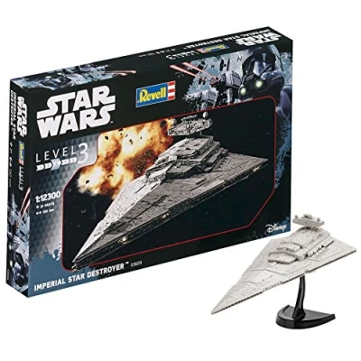 Image of Revell 03609 Star Wars Imperial Destroyer 1:12300 Scale Unbuilt/Unpainted Plastic Model Kit