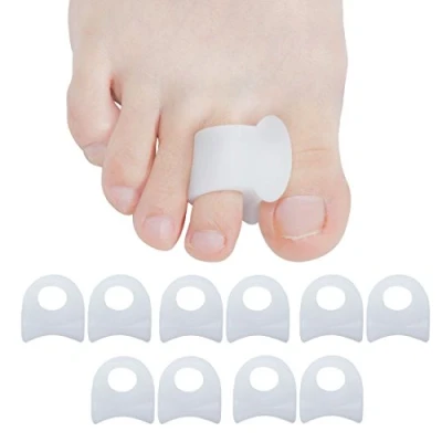 Image of Sumiwish Gel Toe Separators, 10 PCS Bunion Corrector, Straightener for Overlapping Toe, Big Spacer, Great Pain Relief…