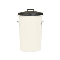 Image of Heavy Duty Coloured Dustbin 85 Litre White 311967