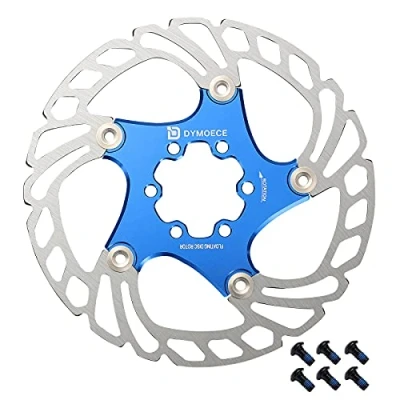Image of Dymoece Bicycle Disc Brake Rotor 6 holes for Shimano, Tektro, Mountain Bike, MTB, Racing BMX
