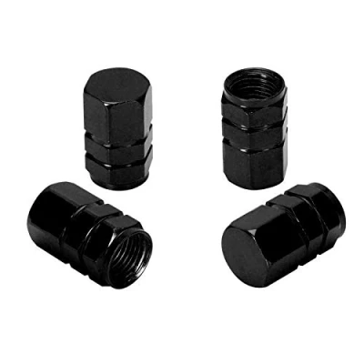 Image of Kljuyhat 4PCS Aluminum Tire Wheel Rims Air Valve Caps Tyre Cover Car Bike