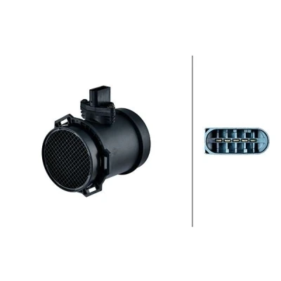 Image of 13621433567, 1433567 Mass air flow sensor HELLA 8ET 358 095 901 BMW: 5 Saloon, Touring, X5, LAND ROVER: Range Rover 3