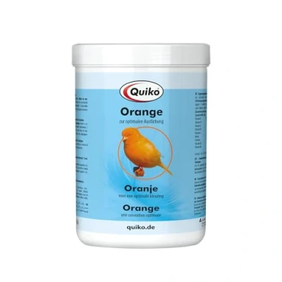Image of Quiko orange 500g Supplementary food For Norwich and Yorkshire canaries optimal colouring colour intensification of the plumage