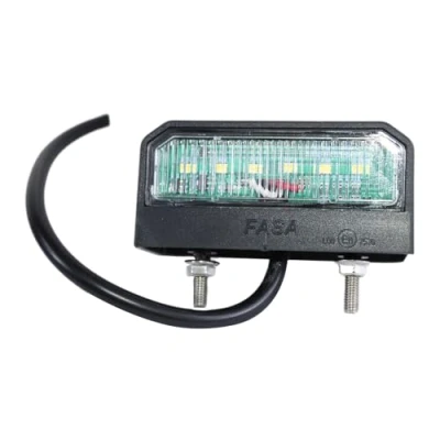 Image of Aelmiyw License Plate Light,12V/24V Number Light,Waterproof Led Lamp for Truck Trailer RV Car Caravan Boat Lorry