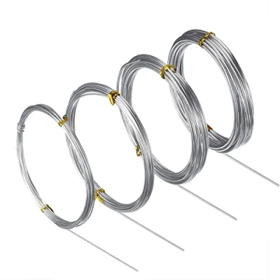 Image of Stainless Steel Wire, 304 Material, 0.1mm 32FT, 0.5mm 1.0mm 16FT, 2.0mm 3FT, Polished, B669@#1044078, for DIY Arts, Crafts, Jewelry Making, Bonsai Training, Garden Wire