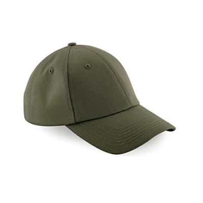 Image of Beechfield B59 Authentic Baseball Cap Military Green