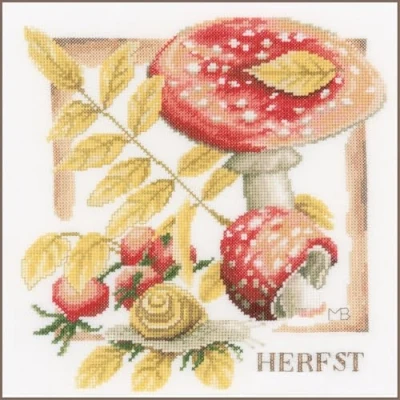 Image of Lanarte Fall (Evenweave), NA, 25 x 25cm