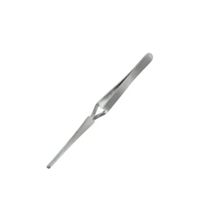 Image of Modelcraft PTW1126 Reverse Action Blunt End Tweezers, Silver