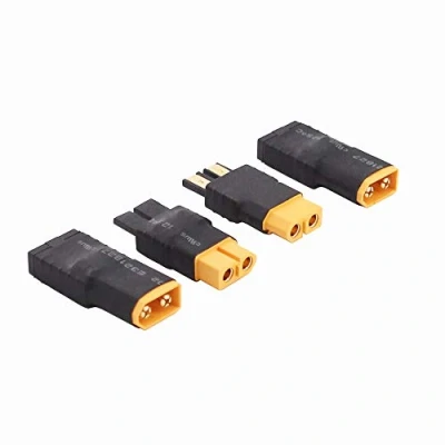 Image of OliRC 4pcs XT60 XT 60 to Traxxas TRX Style Male Female Connector Adapter(C155 4)