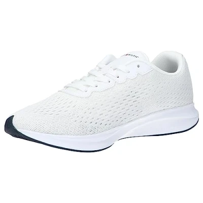 Image of Tommy Hilfiger Men Running Trainers Athletic, White (White), 40 EU