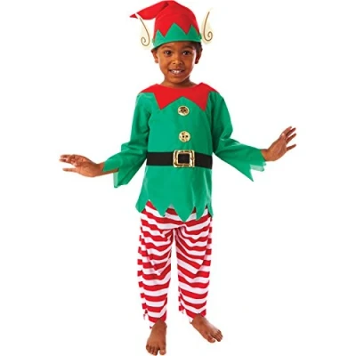 Image of (PKT) (995057) Child Boys Elf Costume (6 8yr)