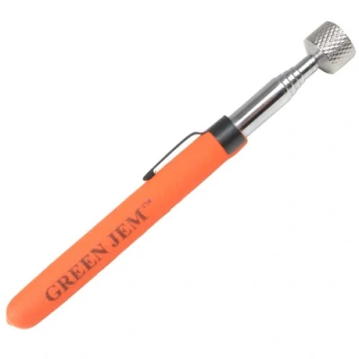 Image of Green Jem HTMPT10 Magnetic Pick Up Tool, Orange, 10 lb