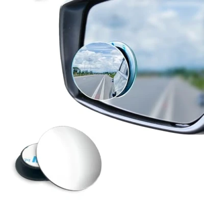 Image of ARVO Blind Spot Mirrors for Cars, 360Rotatable Convex Rear View Mirror Pack of 2