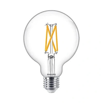Image of Philips Master LED Globe 5.9W (60W) G95 E27 927 Clear DimTone