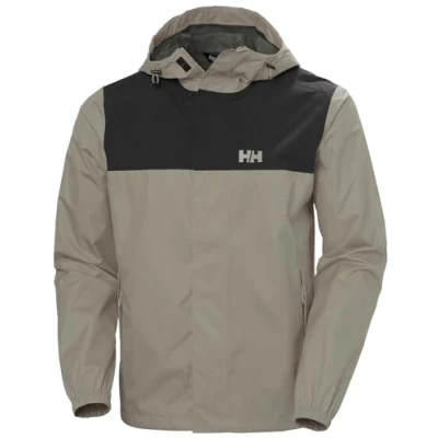 Image of Helly Hansen Mens Vancouver Rain Jacket Terrazzo, L