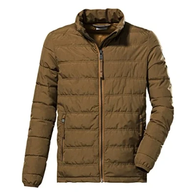 Image of G.I.G.A. DX GS 8 MN QLTD JCKT 38212 000 Men&#039;s Casual Functional Jacket in Down Look, Light Brown, S
