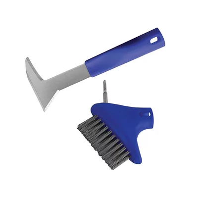 Image of Auto Lock Patio Steel Brush &amp; Weeder