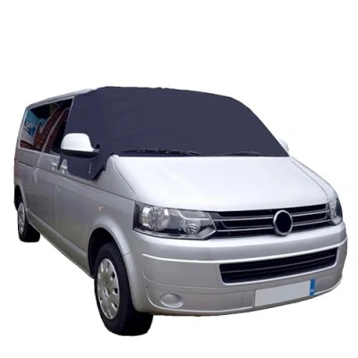 Image of UK Custom Covers Fits VW Transporter T5/T5.1 (2003 2015) Pop Top Screen Wrap Curtain Frost Protector (Navy) SW940NAVY