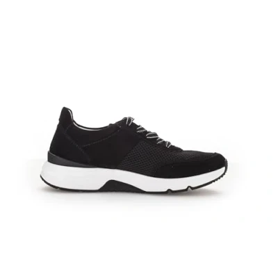 Image of GABOR Rollingsoft Sensitive 46.897.37 Women&#039;s Sneaker Size 5 (UK) 38 (EU) Black
