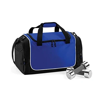 Image of Quadra Teamwear Locker Bag, Royal/Black/White