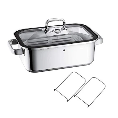 Image of WMF Vitalis Compact Roaster with Silicone Seal, Silver
