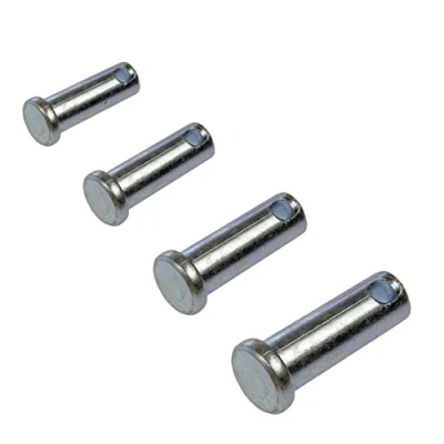 Image of 5 x Clevis Pins Metric M6 17mm Flat Headed Fasteners for Retaining Clips