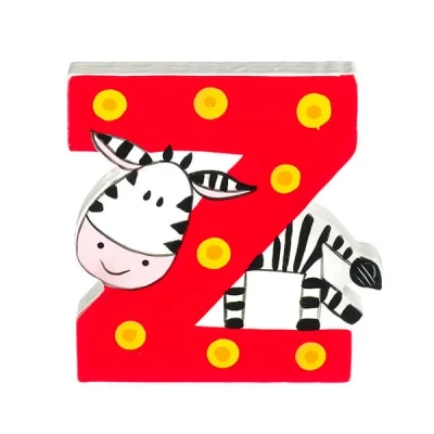 Image of Orange Tree Toys Wooden Alphabet Letters Z