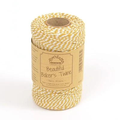 Image of 100m Everlasto Original &#039;Beautiful Bakers Twine&#039; (2mm approx) (York Gold)