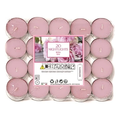 Image of Aladino 7 Hour Nightlights Pack of 20 Rose