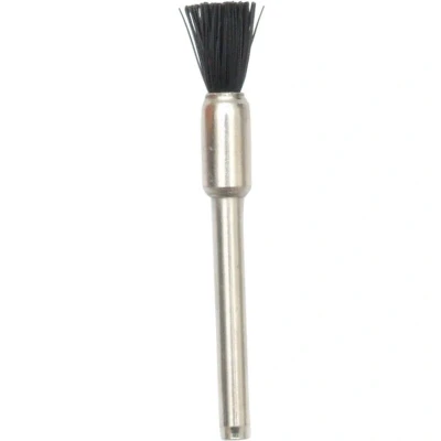 Image of 5x Kobe 3.2X9MM Flat End Bristle Brush Shank Size 3.2MM
