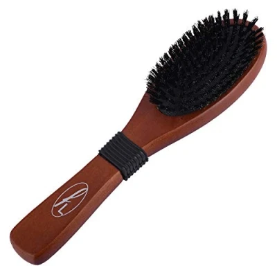 Image of Fine Lines Grooming Bristle Brush Boar and Nylon Hair Soft for Afro, Wet or Curly Brushes Women Men