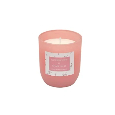 Image of Sleepdown Botanical Candle Jar Small Elderflower &amp; Grapefruit 130g
