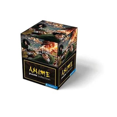 Image of Clementoni 35138 Puzzle Attack On Titan 500 Pièces Adulte, Divertissement Pour Adultes Fabriqué En Italie