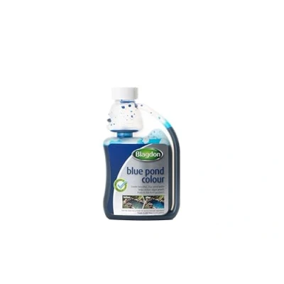 Image of Blagdon Blue Pond Water Colour, Reduces Algae Growth, Helps Protect Fish from Predators, 250ml, treats 31,000 litres
