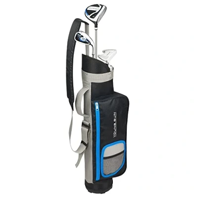 Image of Young Gun ZAAP EAGLE BLUE Junior golf club Youth Right Hand Set &amp; bag for kids, Hand, Ages 6 8